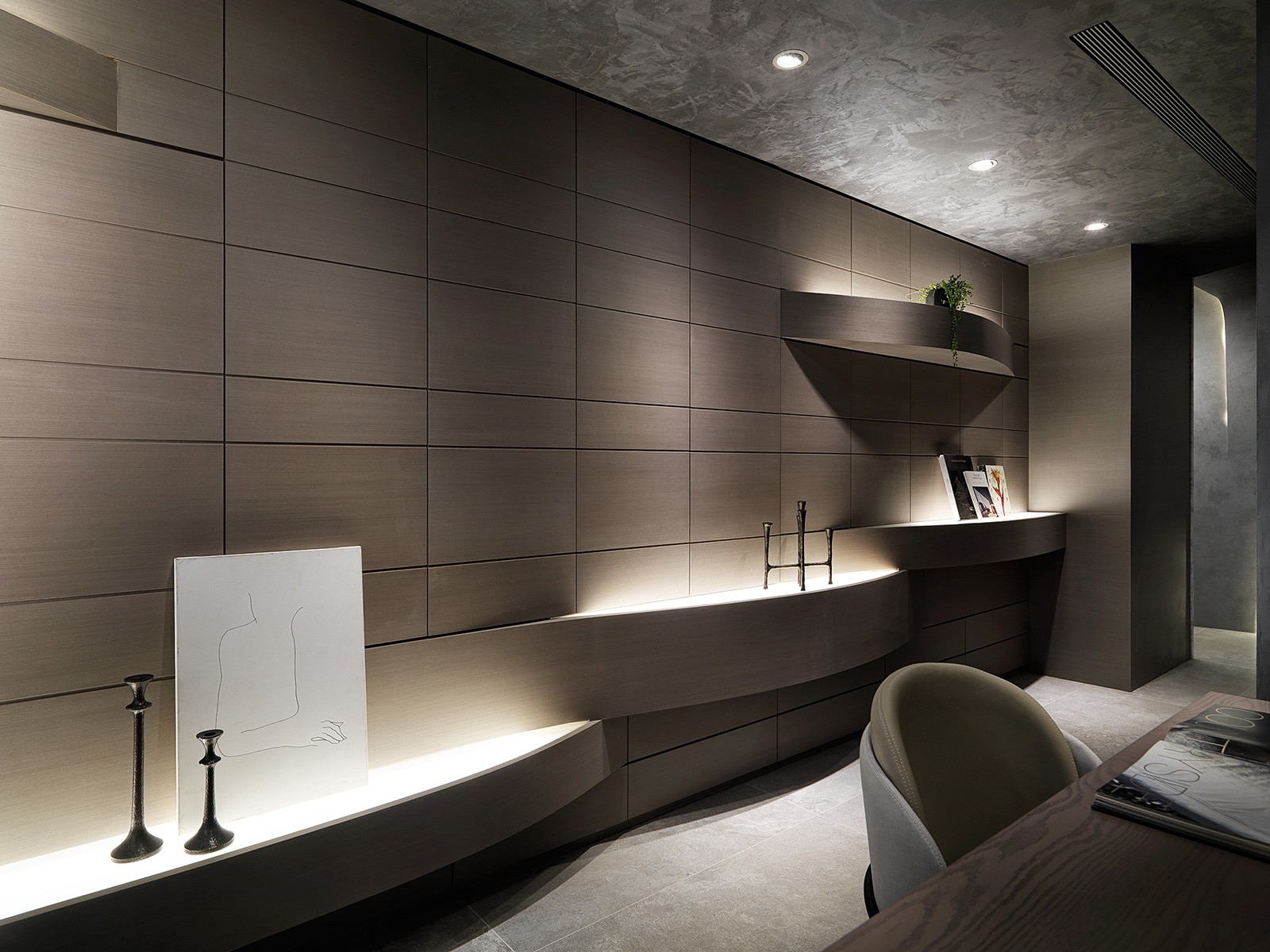 怀生国际设计打造 330m²现代高级灰大平层-26