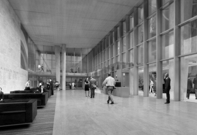 美国驻英国大使馆新馆建筑项目丨英国伦敦-34