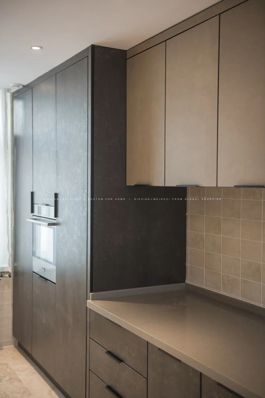 现代版“凿壁取光”厨柜设计丨中国南通丨梅亚奇厨柜-8