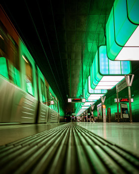 Hamburg U-Bahn Hafencity Universität