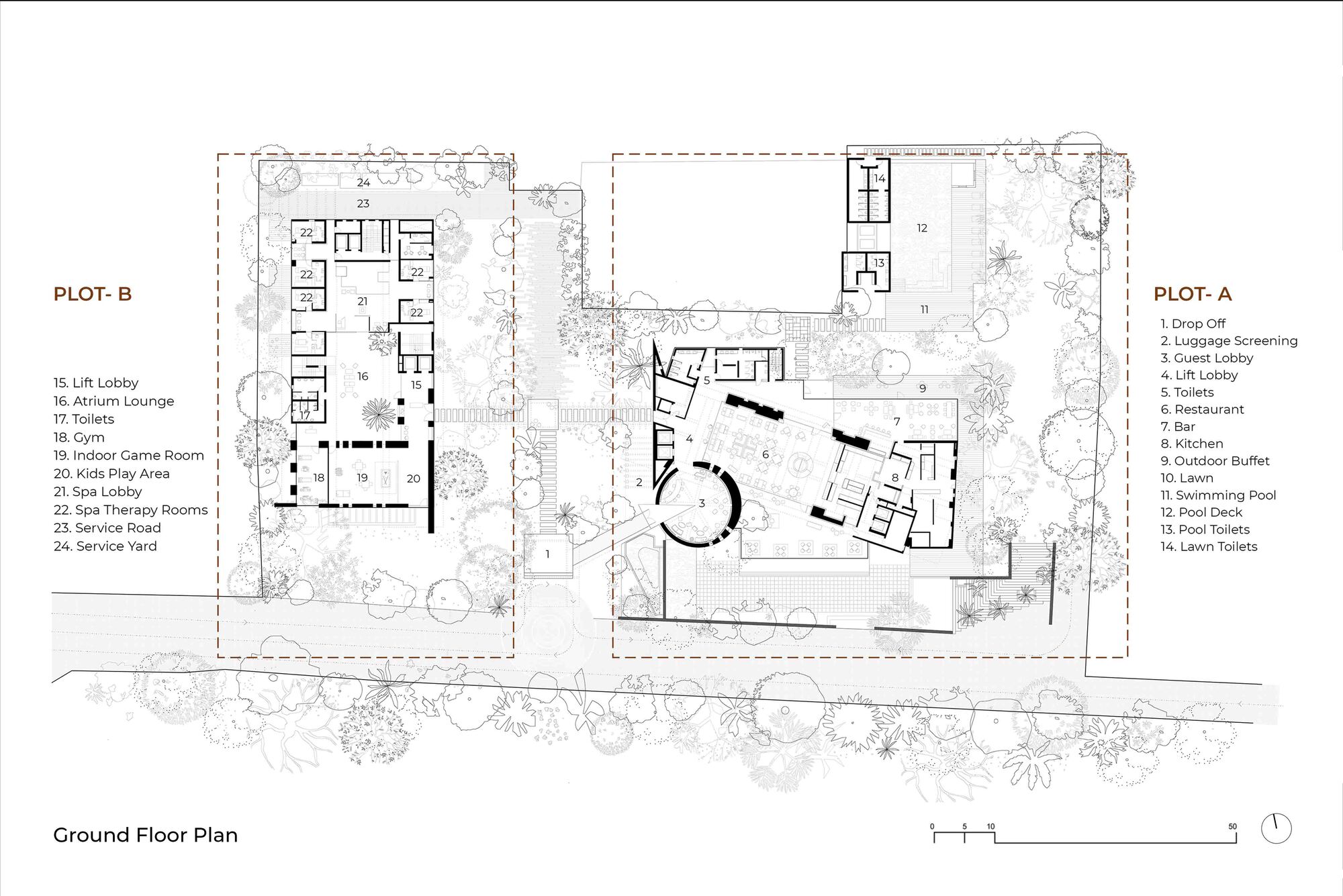 丽笙度假酒店及水疗中心丨印度丨Malik Architecture-19