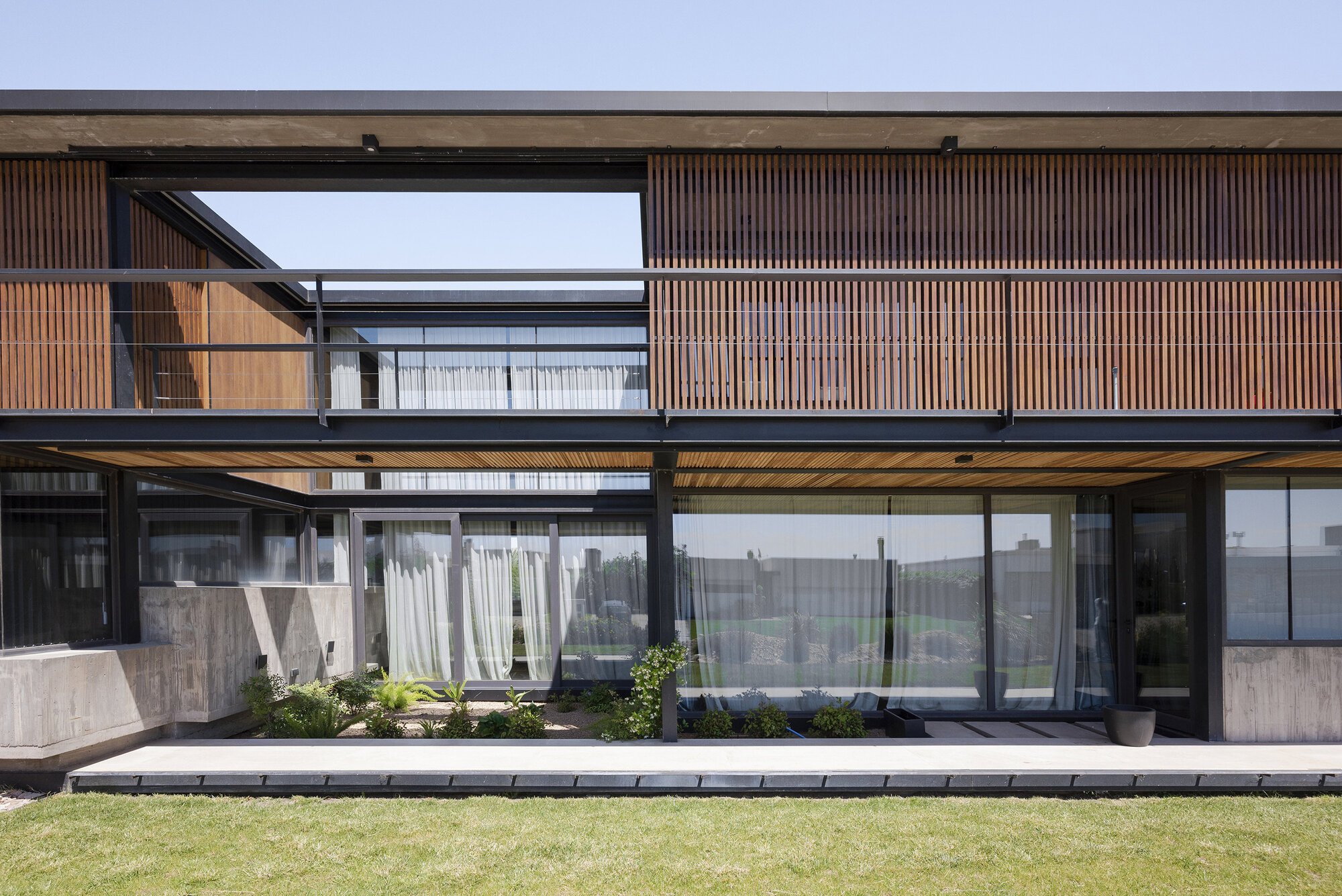 La Reserva社区独栋住宅丨阿根廷布兰卡港丨Vagón Arquitectura-22