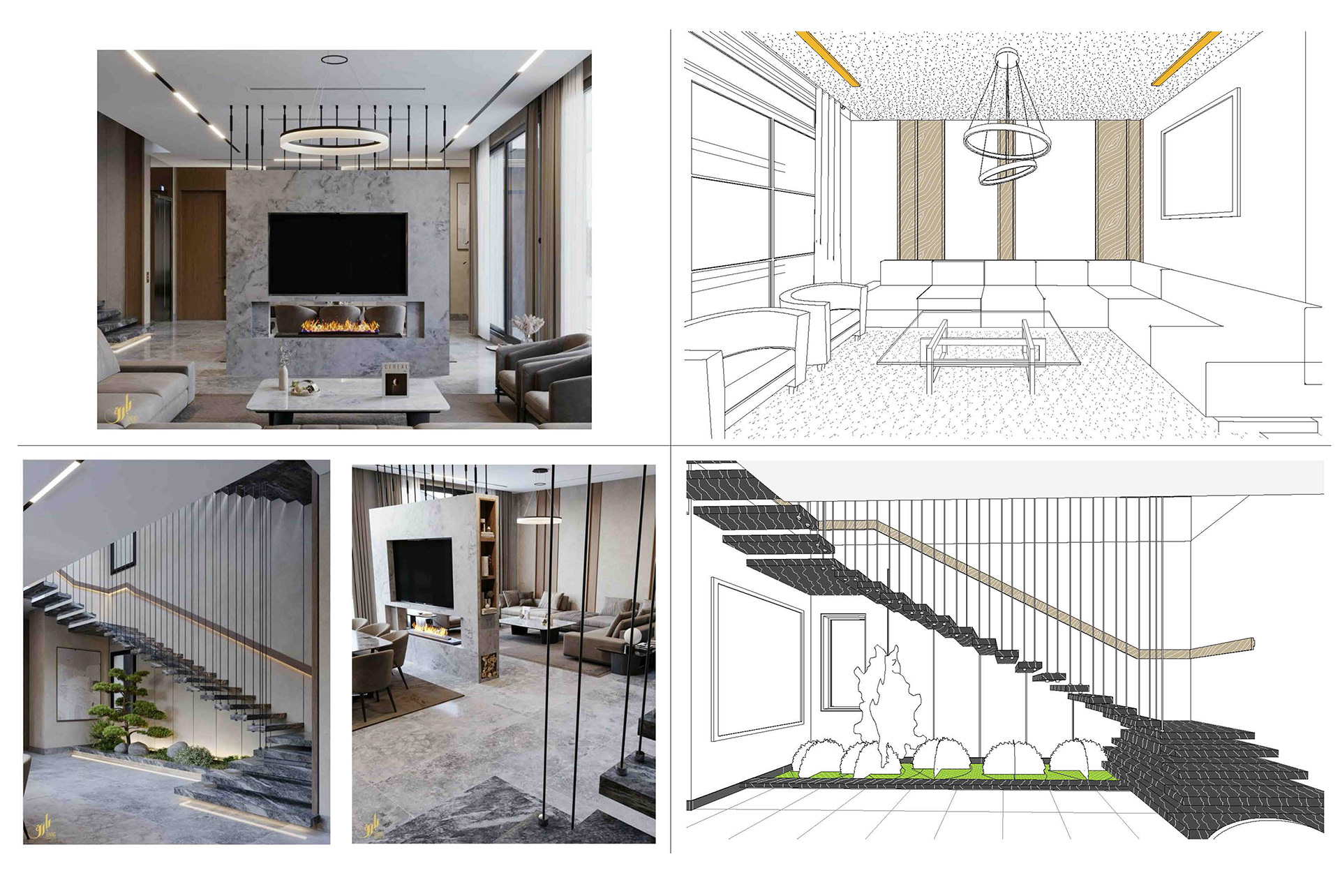 S·M 住宅室内套餐丨沙特阿拉伯丨Bariq Consultants-5