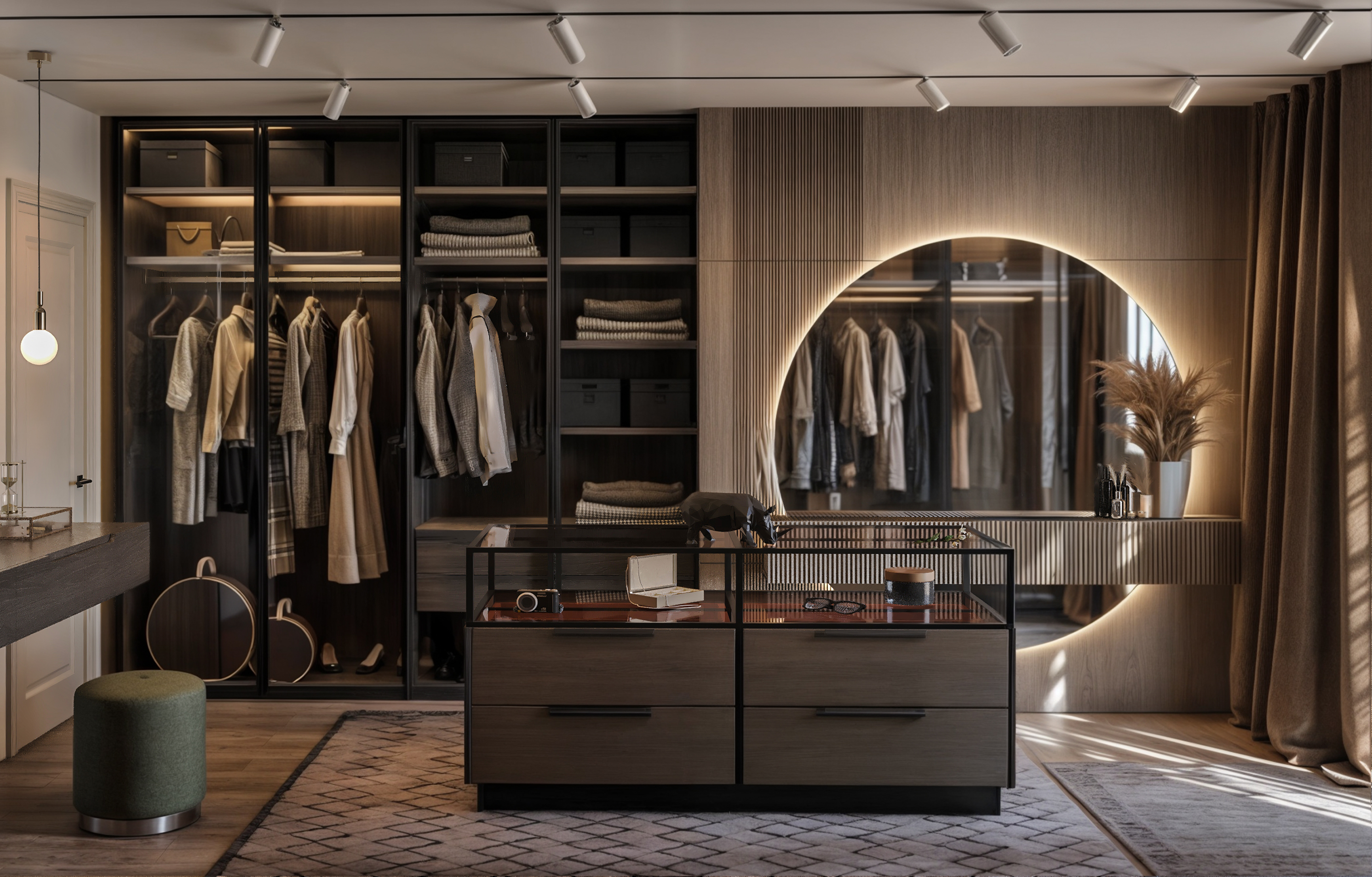 阿联酋现代更衣室设计丨Mahmoud abd elmajied-10