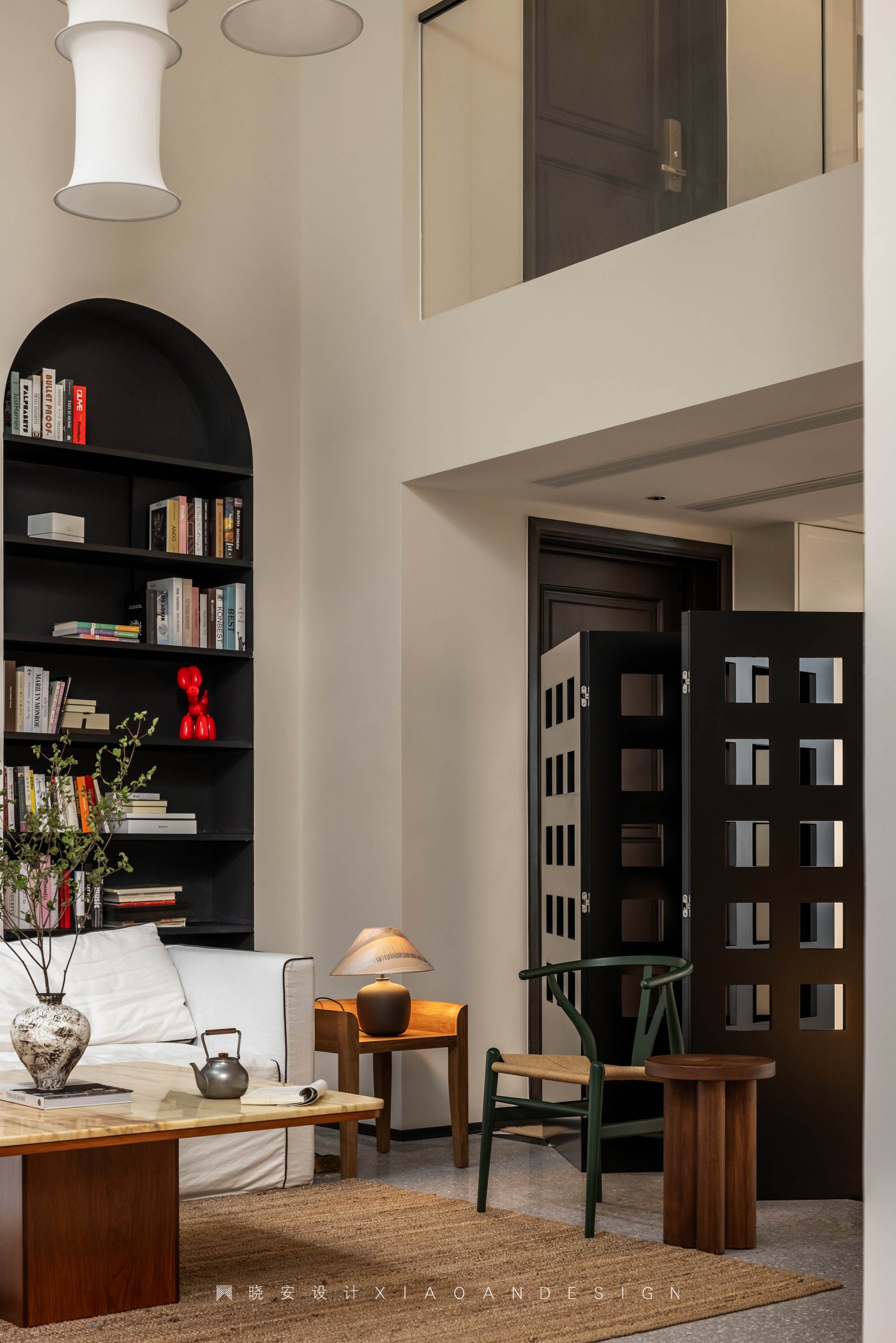 艺术能量+Buff,让空间更摩登时尚丨晓安设计-0