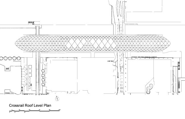 Crossrail「КэнериУорф」车站及屋顶商场与花园丨英国伦敦丨Foster+Partners,Gillespies,ARUP等-50
