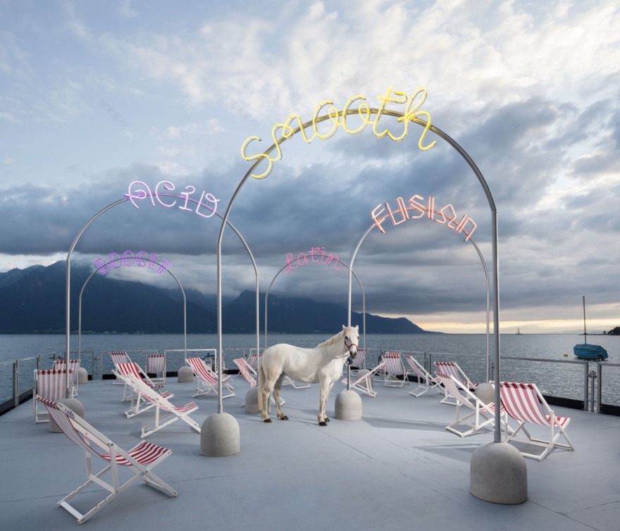 2013年蒙特勒爵士音乐节Bada Bing木板路丨瑞士-32