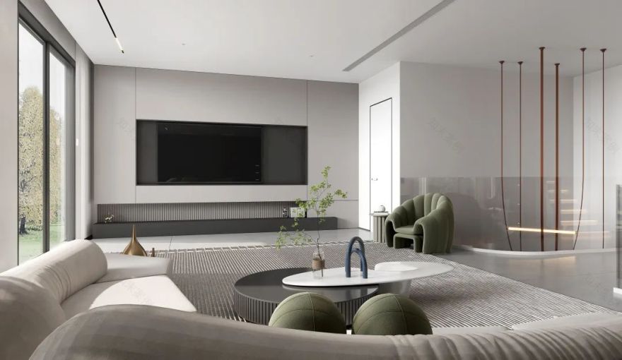 广汇御园现代轻奢别墅丨尚层装饰(北京)有限公司成都分公司-25