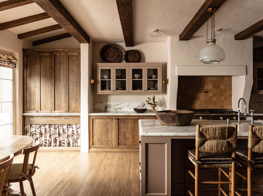 洛杉矶西班牙别墅的舒适更新-7