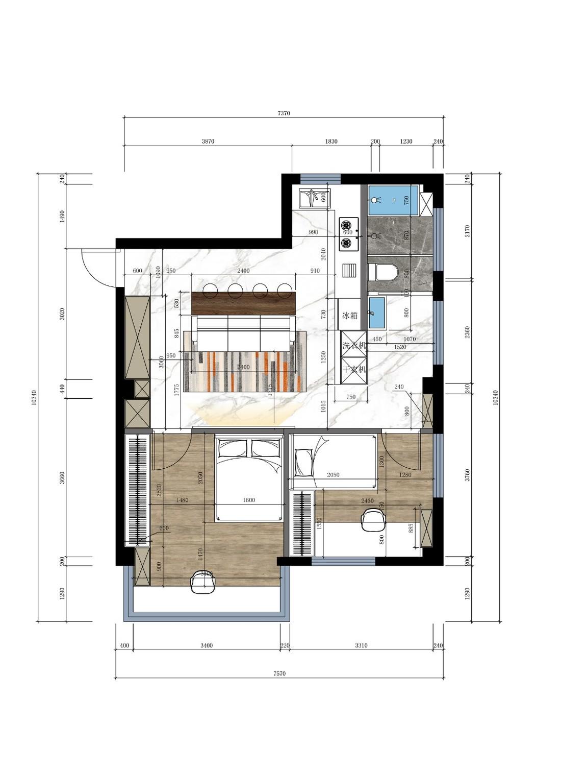 色彩魔方 | 小户型翻新大作战-5