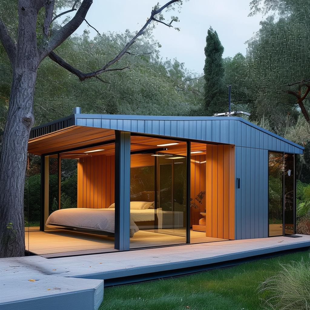 现代棚屋改造成的客房-4