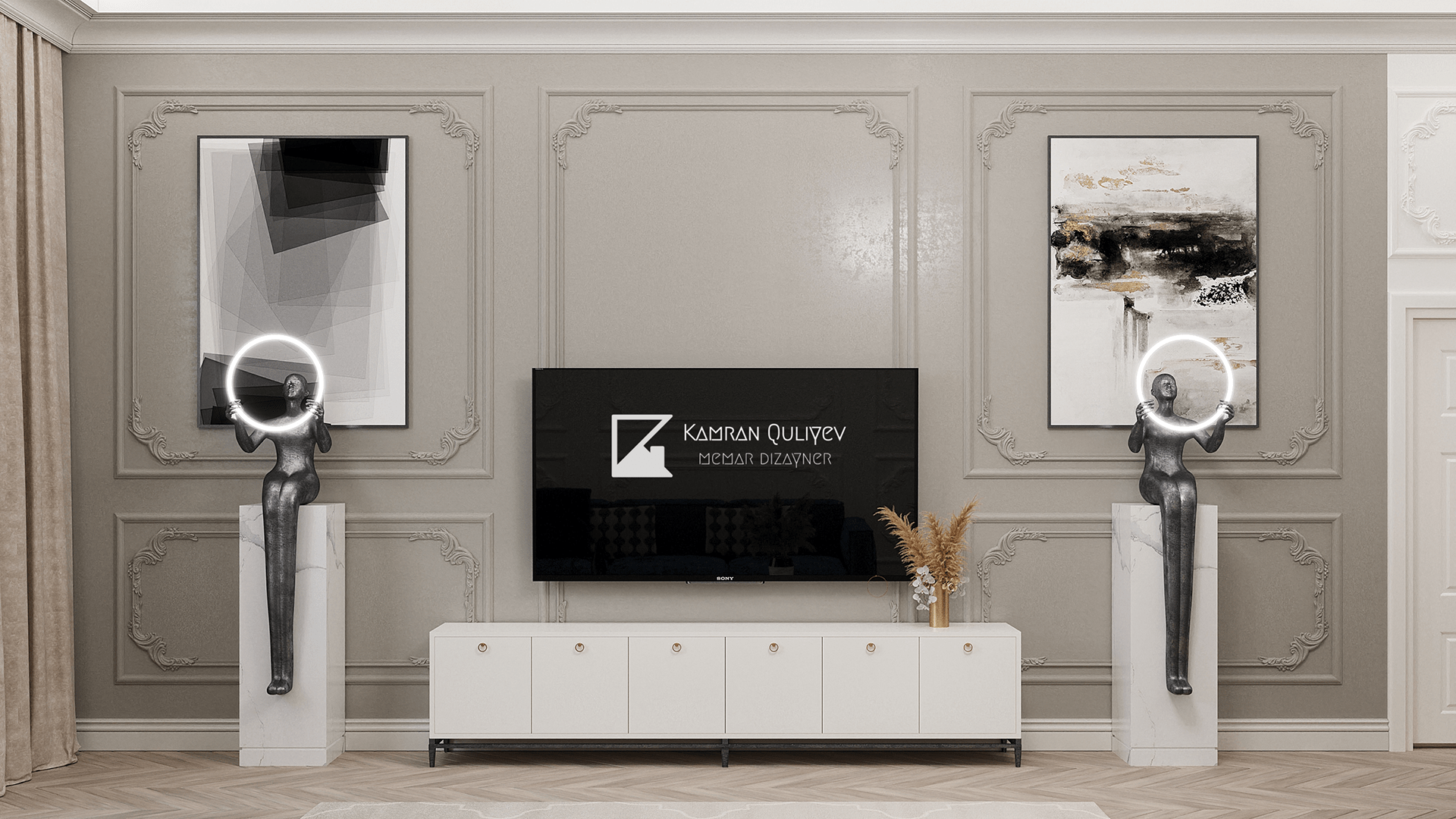 LIVINGROOM 室内设计丨阿塞拜疆丨Kamran Guliyev-22