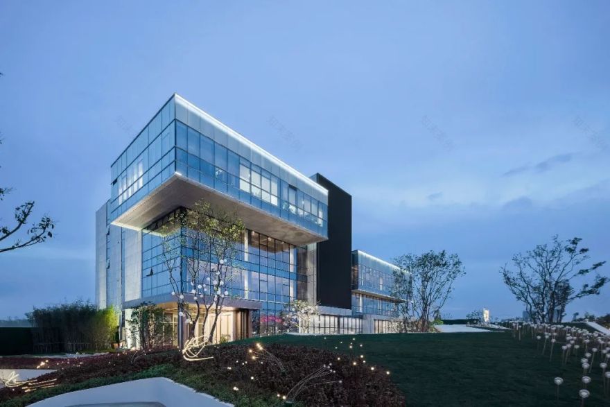 赣州嘉福新天地展示中心 | 水镜之上漂浮的原石-35