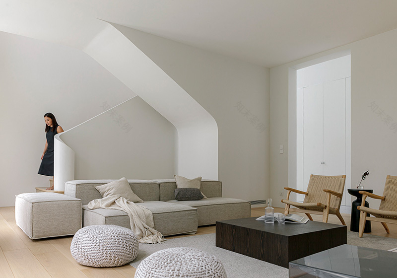 曼谷白色简约别墅,营造海滨度假氛围-8