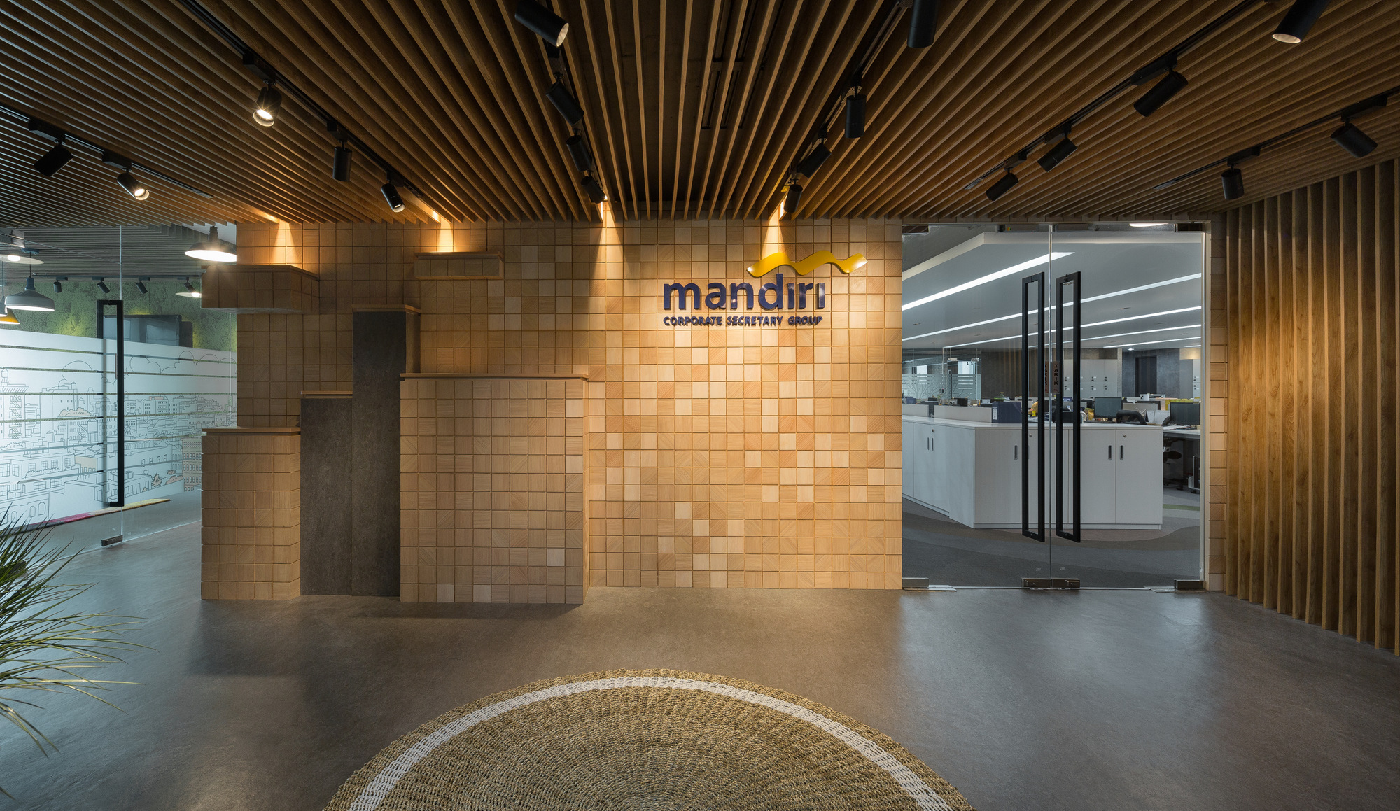 雅加达PT银行Mandiri办事处设计-14