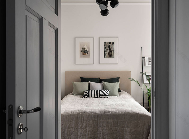 斯德哥尔摩优雅公寓 | 灰色调的精致魅力-12