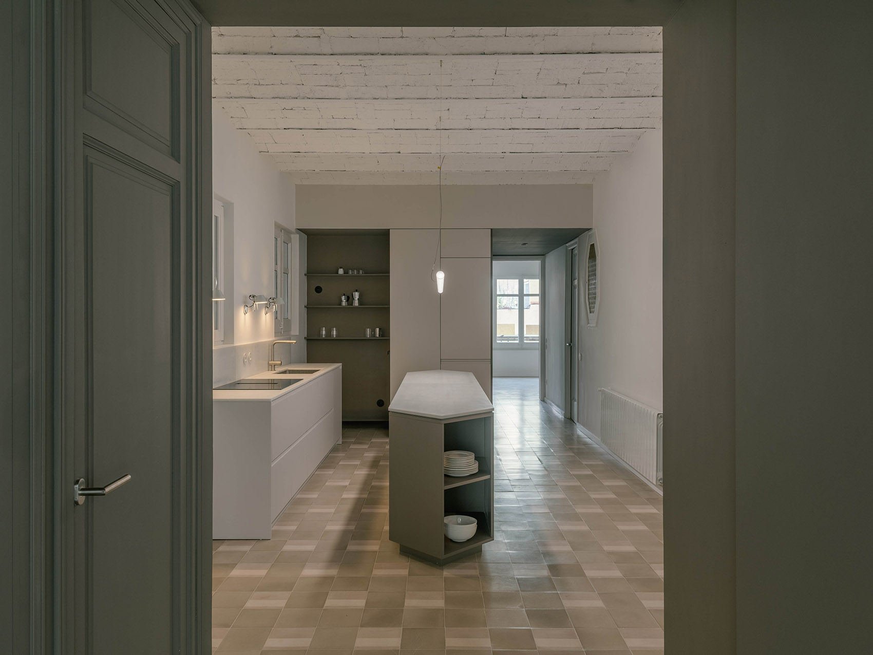 巴塞罗那Ei·ample Esquerra区公寓翻修丨西班牙巴塞罗那丨Metronom-3