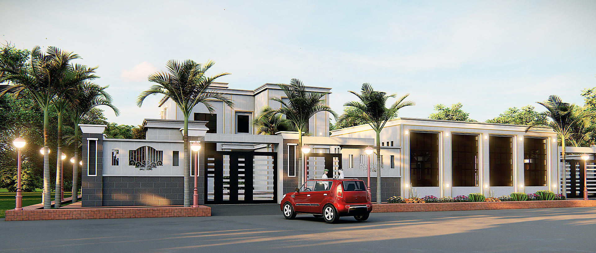 تصميم لفيللا سكنيه كامله بالسعودية-0