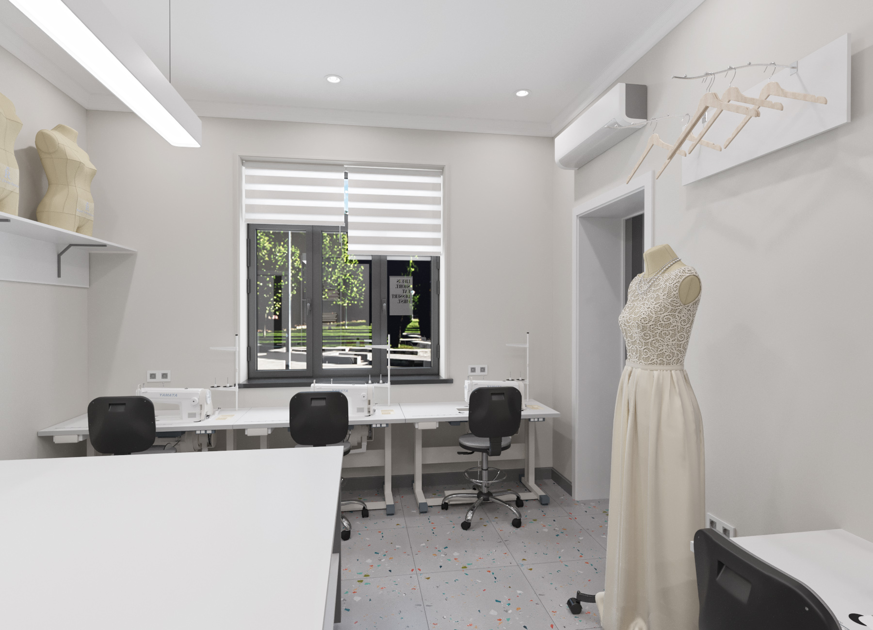 Clothing store and tailoring shop.-27