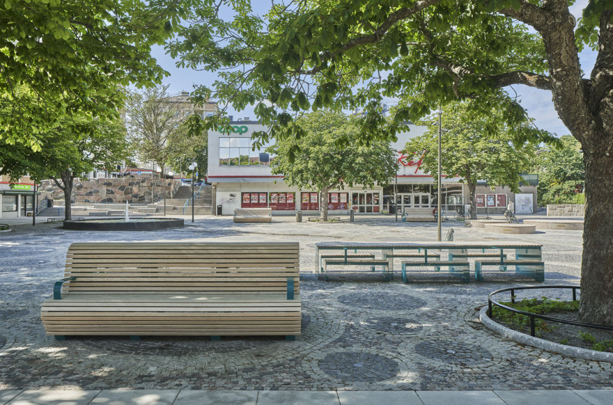 瑞典 Kärrtorp 中心广场丨瑞典斯德哥尔摩丨Nyréns Arkitektkontor-11