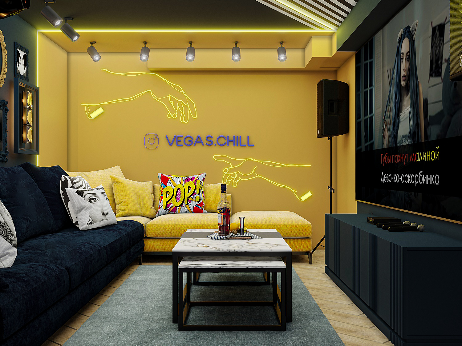 Визуализация караоке - клуба г. Самара-7