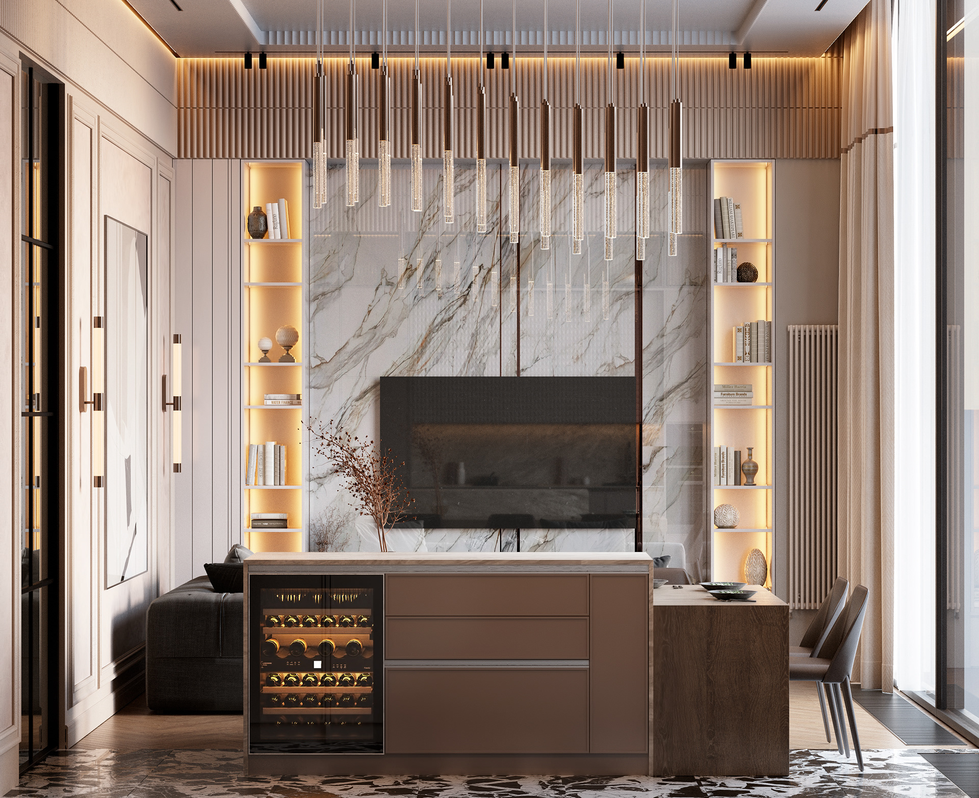 Visualization of an apartment-4