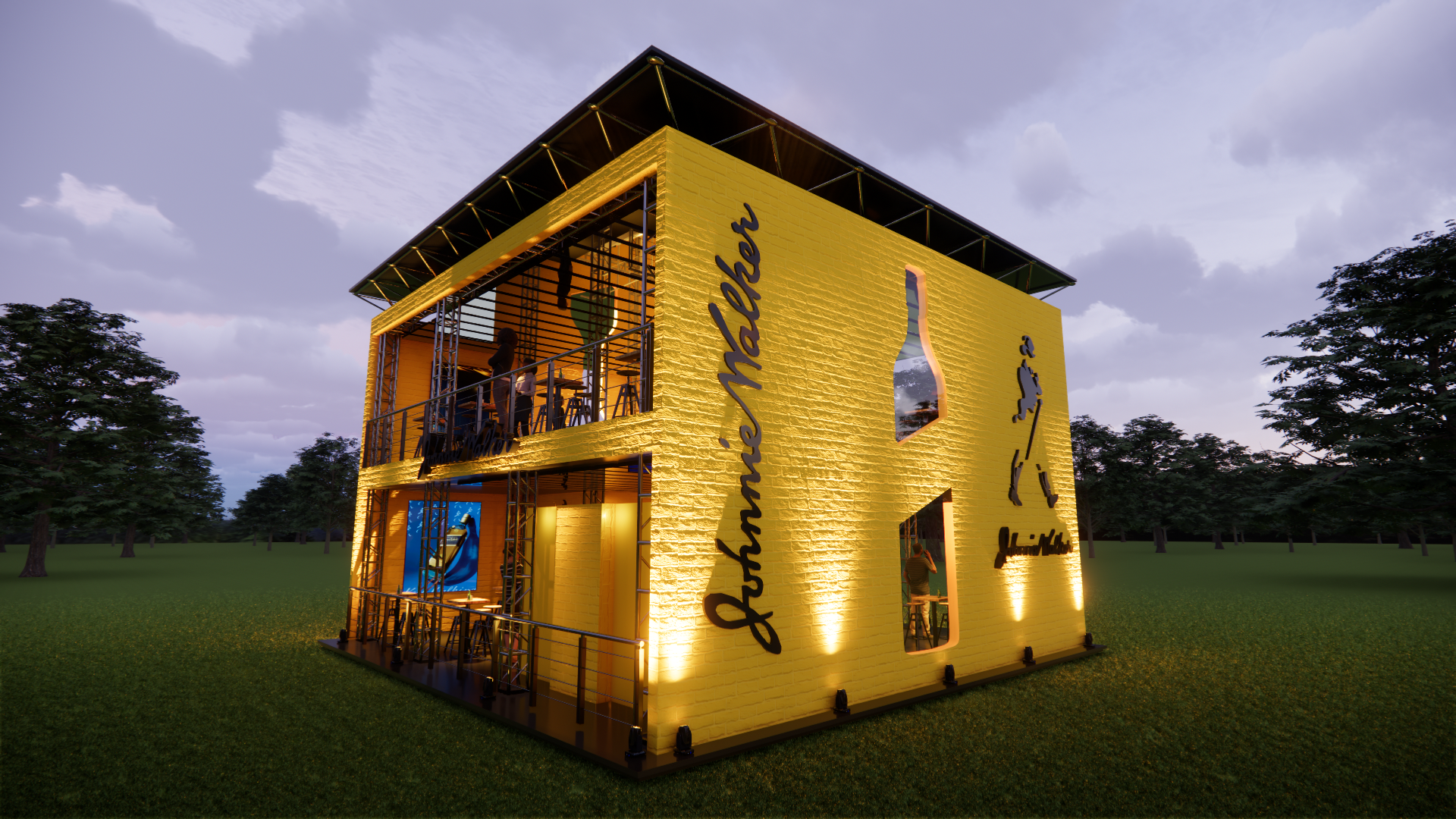 STAND JOHNNIE WALKER-2