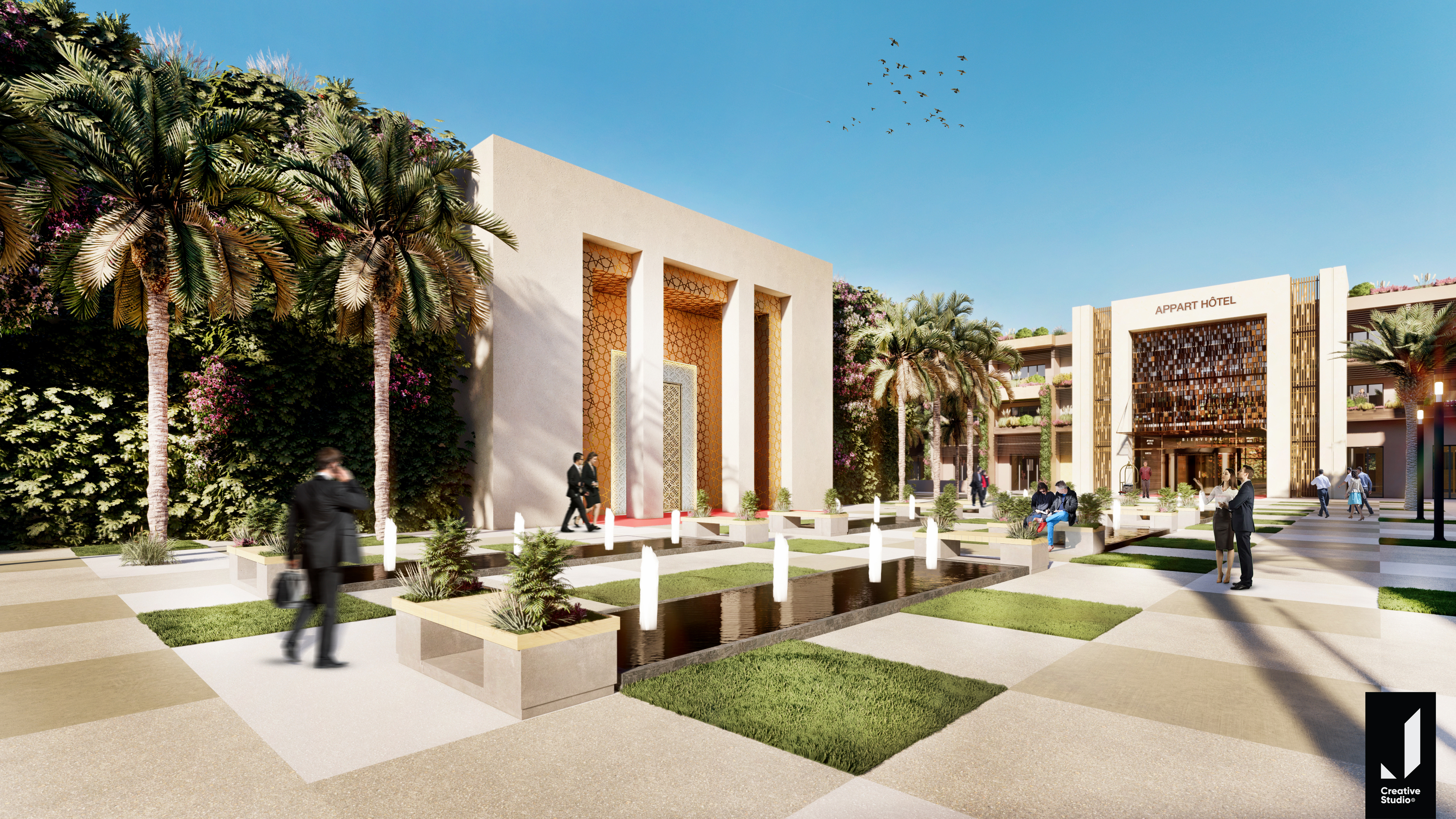 塔尔加广场商业中心丨摩洛哥马拉喀什-18