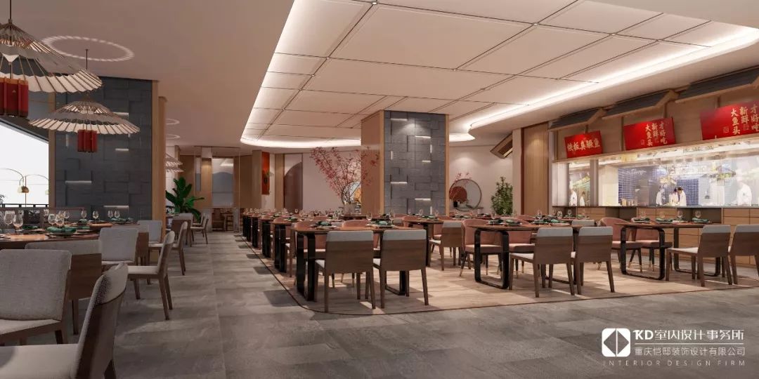 新东方主义餐厅设计 | 湘域龙湖 U 城店-41