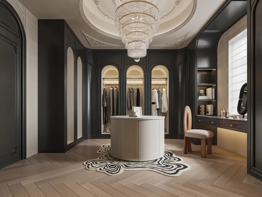 P.W.璞物设计丨多伦多1300㎡独栋别墅，雕花琢韵墅写人生-82