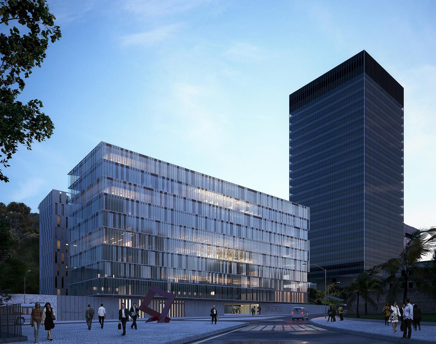 巴西 BNDES 办公楼-1