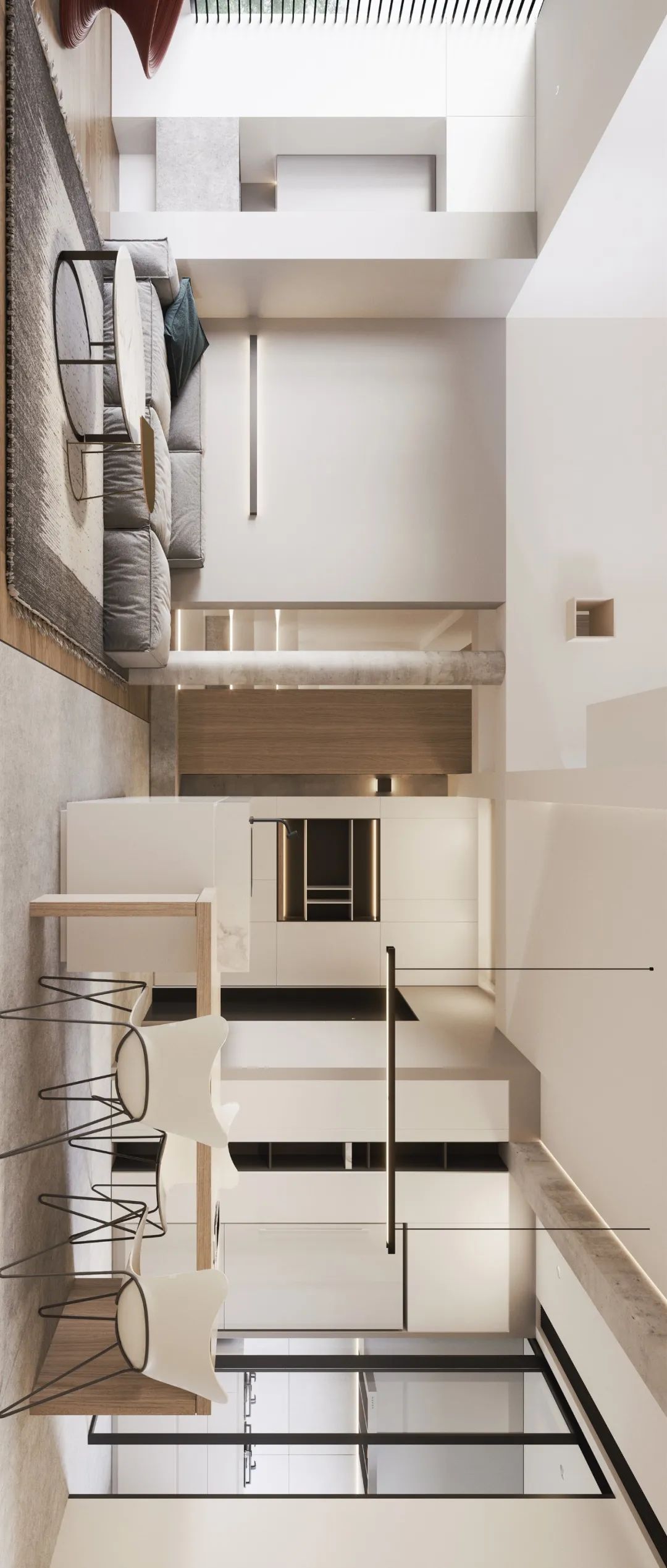 上海首创禧瑞 LOFT | 极简风格中的空间情感表达-18