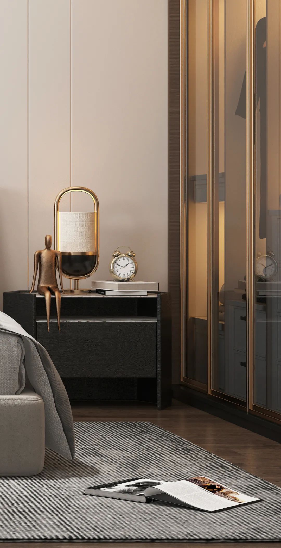 独墅逸致 | 180㎡现代简约精装房的精致变身-37