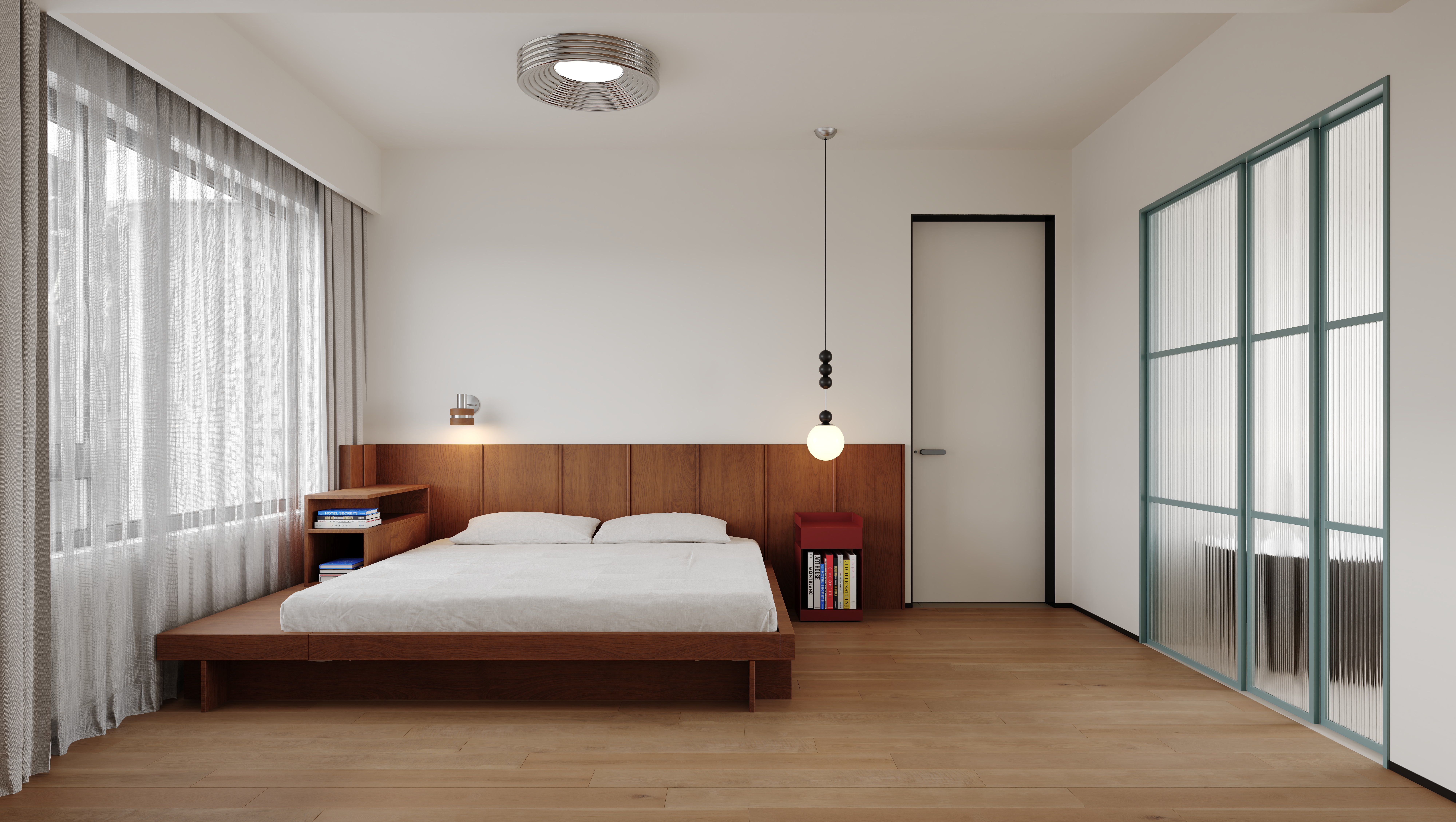 新品 ： 包豪斯风格平层客餐厅-6