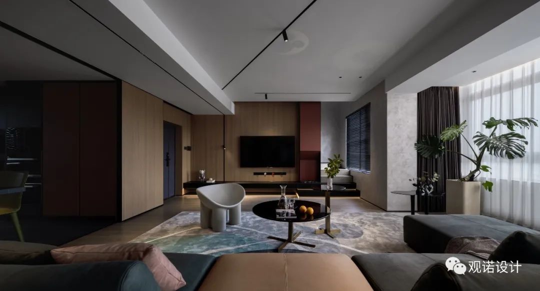 颐和嘉苑现代极简风格设计丨中国台州丨观诺设计-34