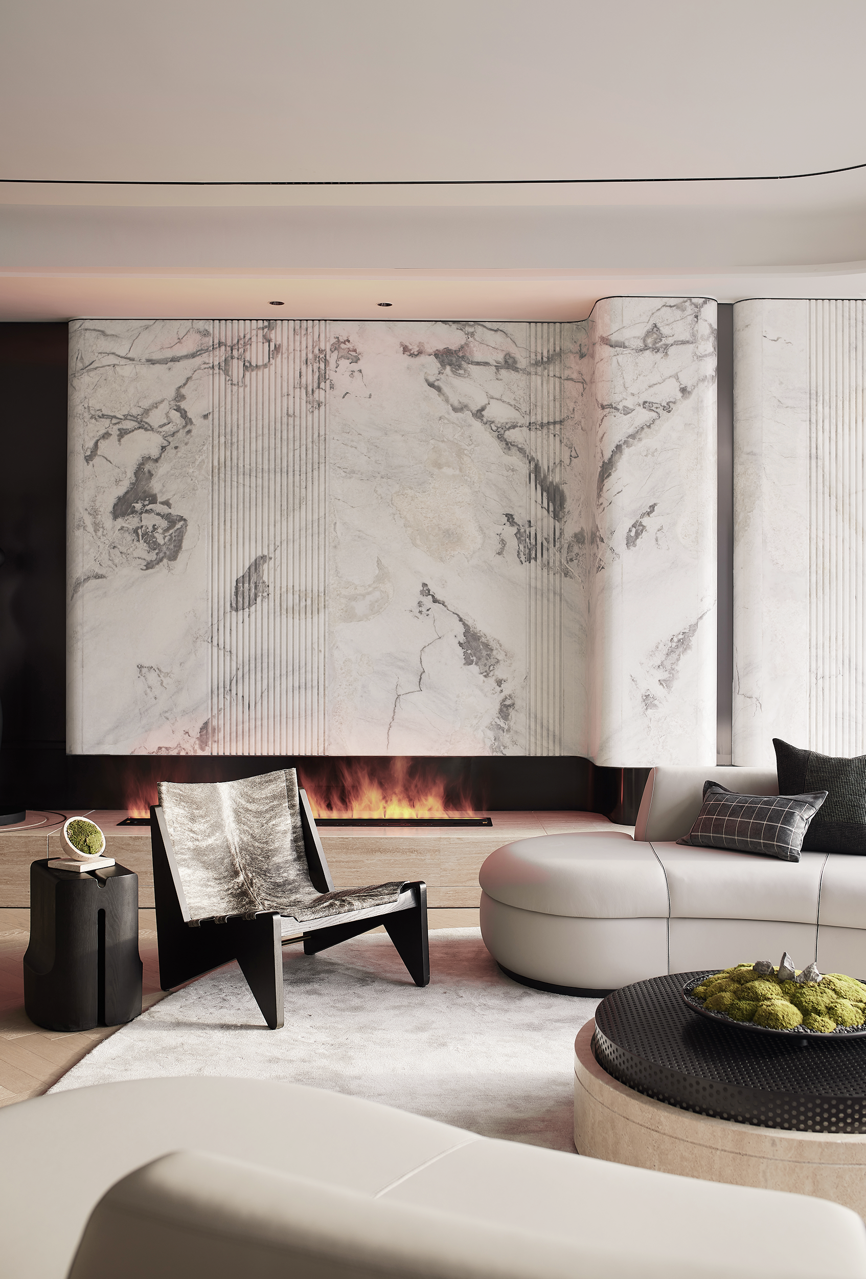 云端大平层 演绎低奢都会生活丨零次方设计-11