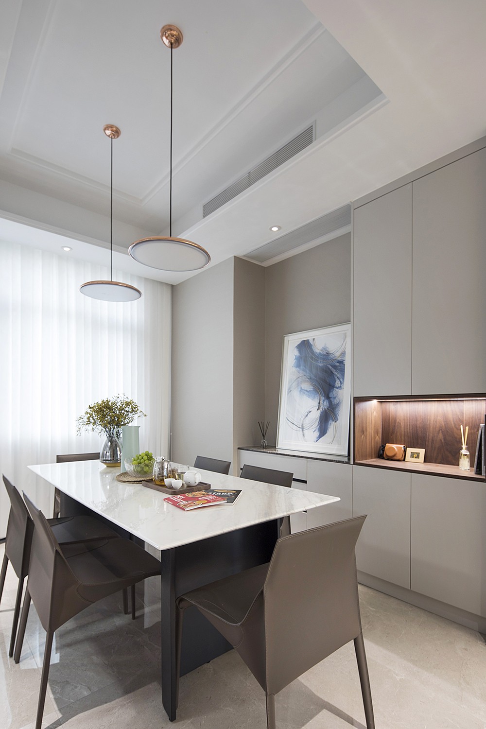 上海 160 平米大平层设计 | 素隐风格演绎舒适生活-10