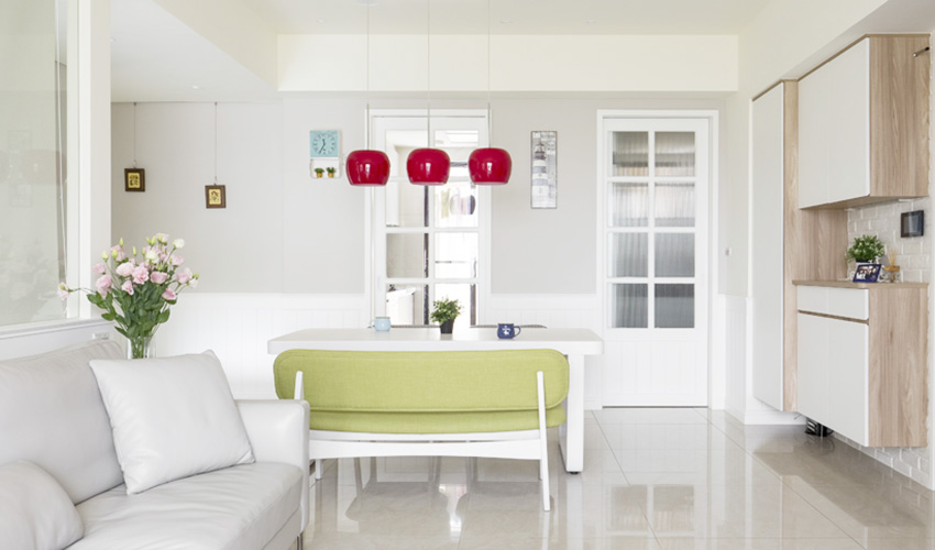 桃园北欧乡村亲子宅 系统收纳与多元建材的完美融合-17