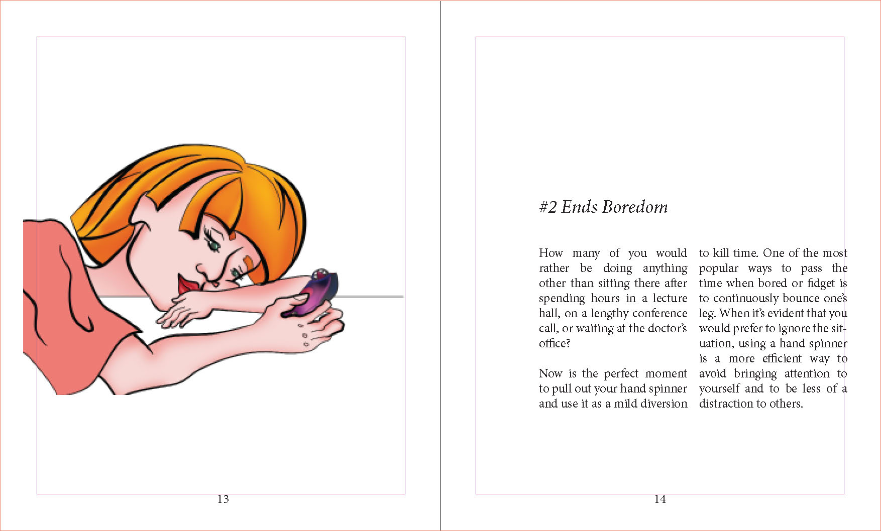 “Motorcycle Spinner”指尖陀螺玩具插画及手册设计丨Catie Doa-7