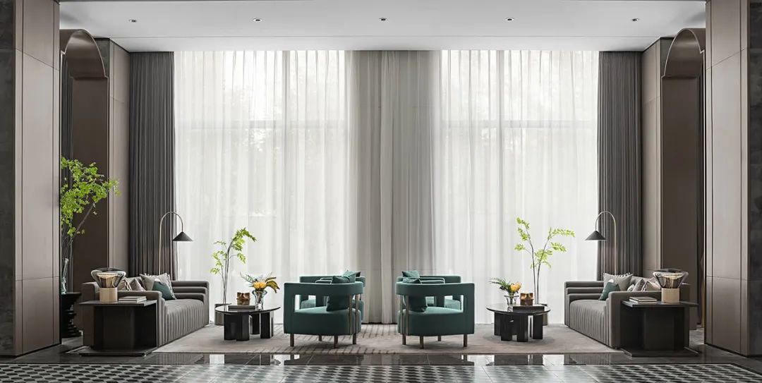 天津中梁·长风雅著售楼处 | 蝶舞花间的灵动空间-47