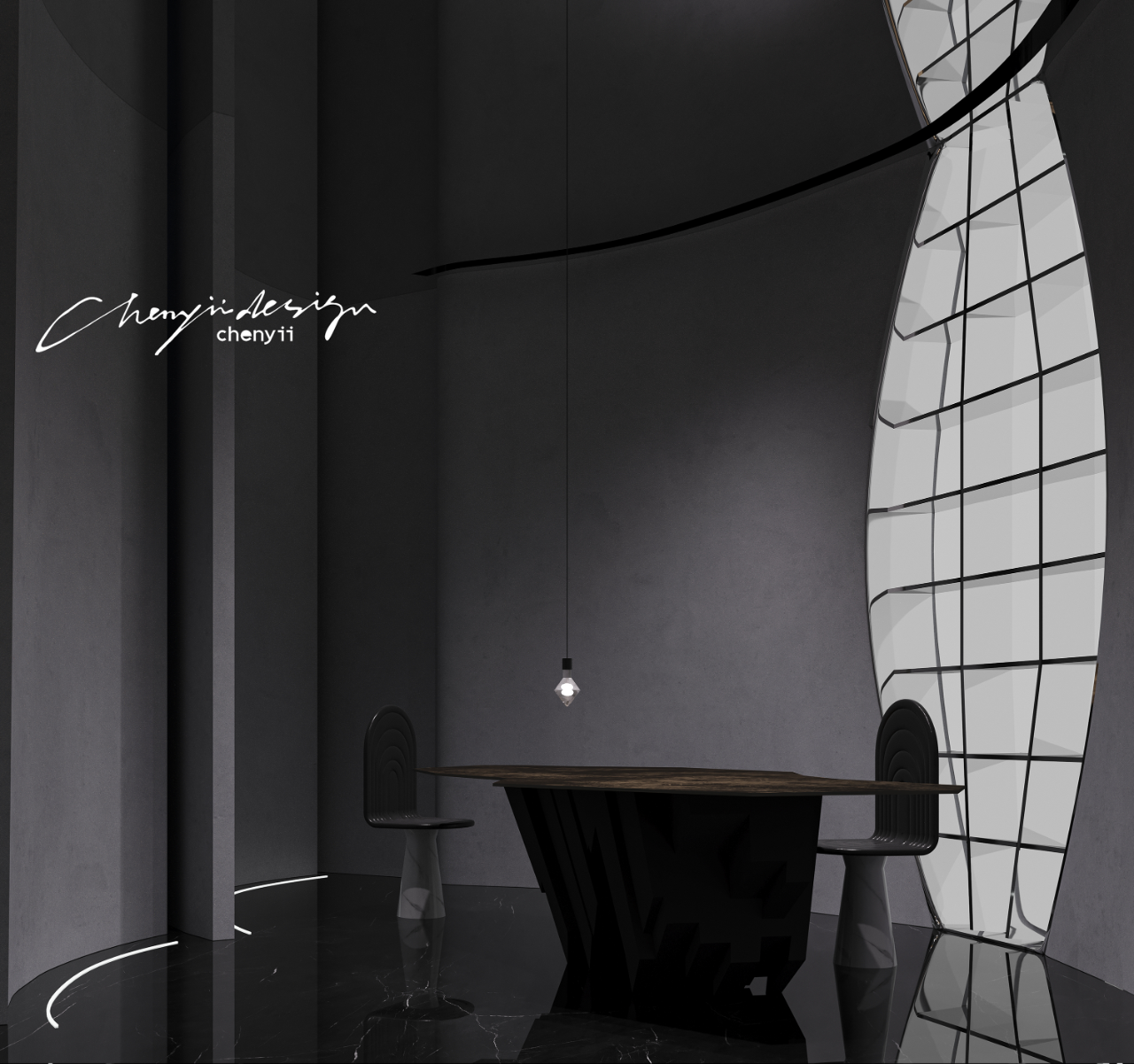 新作 丨 忱意设计：前卫大胆的科技装饰，打造moorgen智能展厅-10