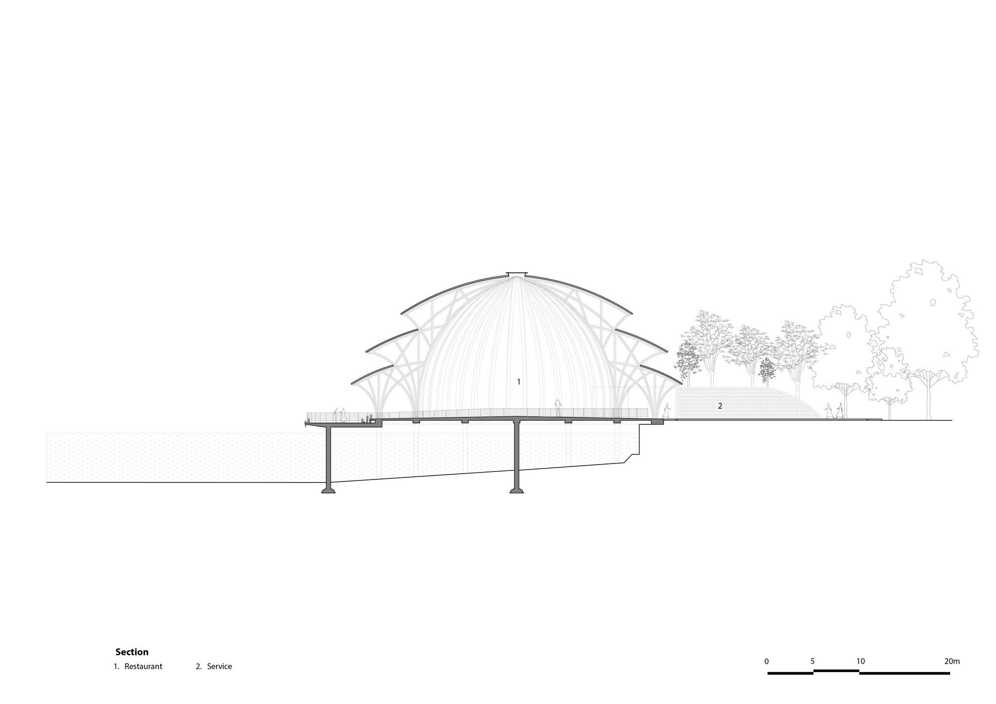 Vedana 餐厅丨越南丨VTN Architects-17