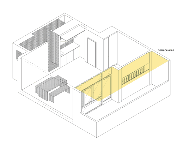36㎡的纯白色极简小宅设计-54