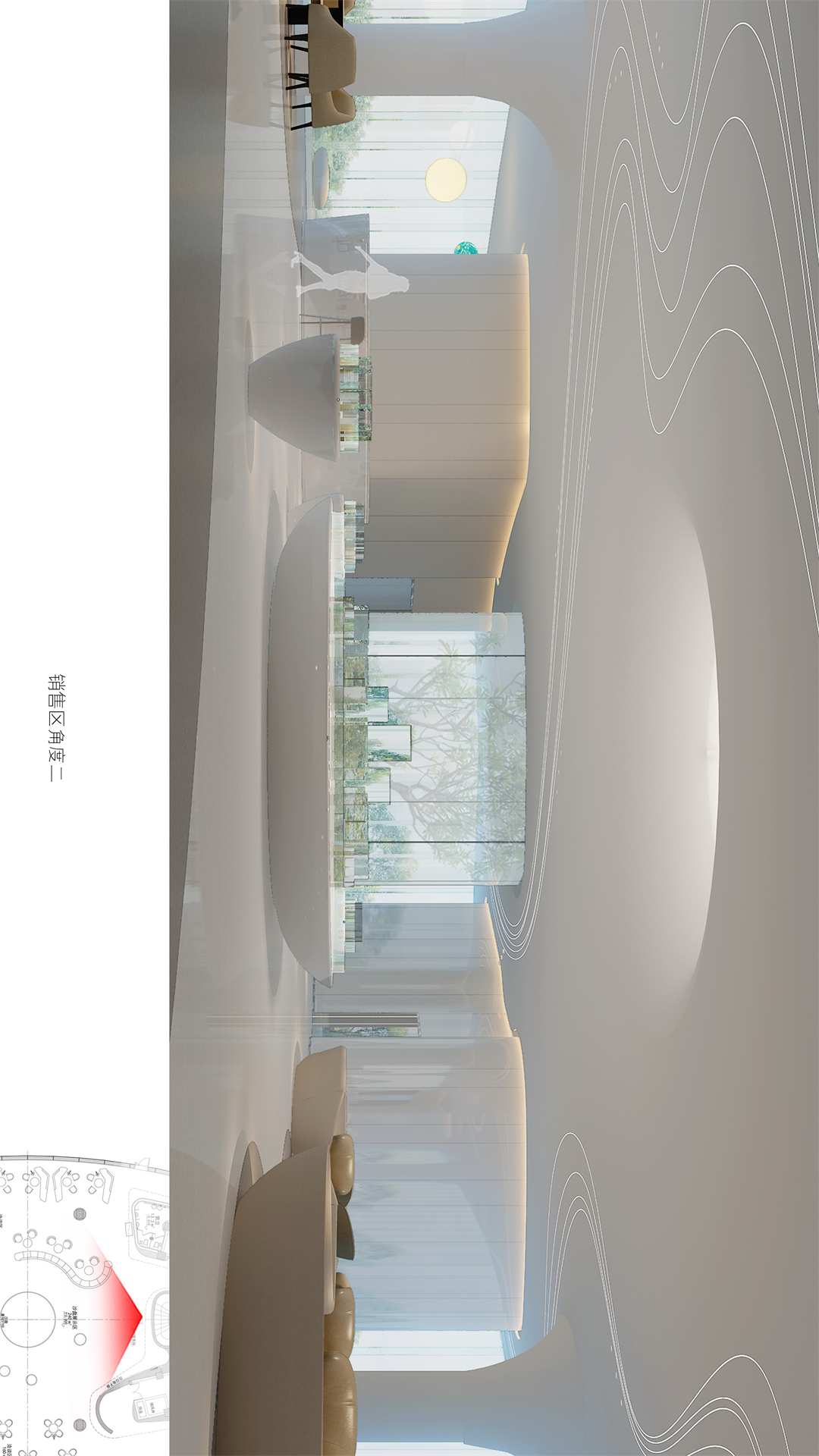 白色小夜曲 · 洛阳格润小镇销售部的音乐空间设计丨中国洛阳丨弘文设计-30