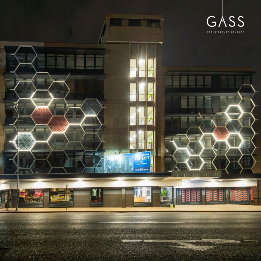 Ina Building近期立面翻新项目丨南非比勒陀利亚丨GASS Architecture Studios-12