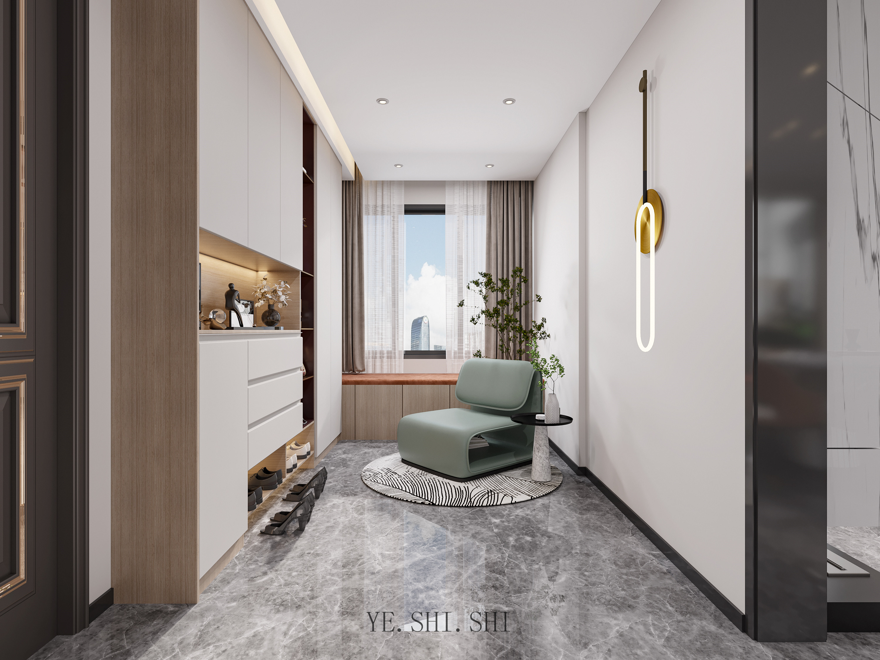 现代全屋|清雅质感的生活空间，是你想要的小清新吗                     -2