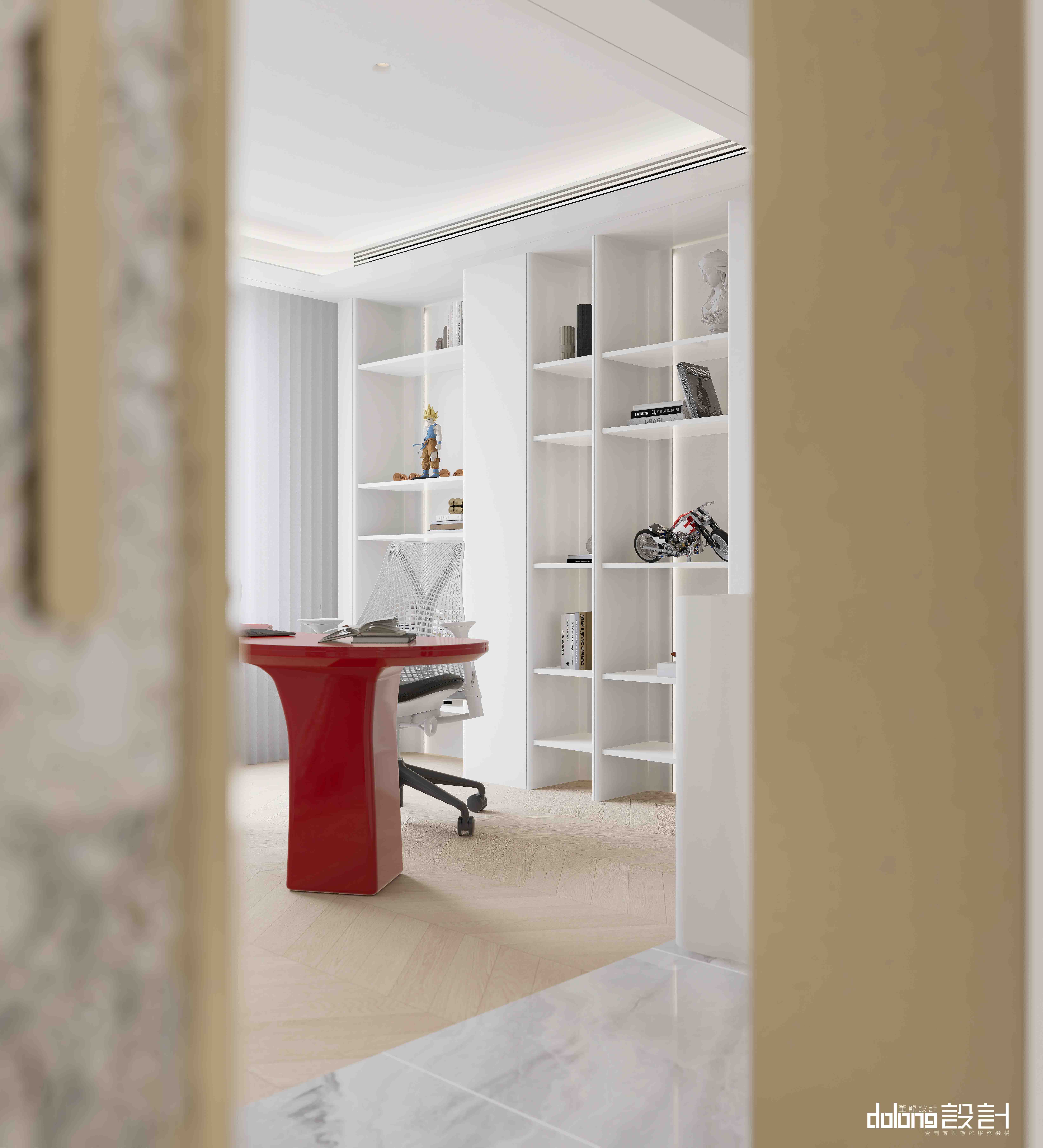 桃花园著跃层丨DoLong董龍设计-34