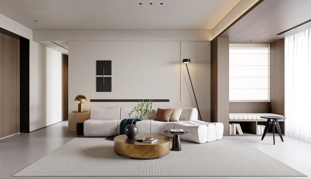 筑物设计｜128m²刚好装得下全世界的松弛，像走在都市里的“满足”-49