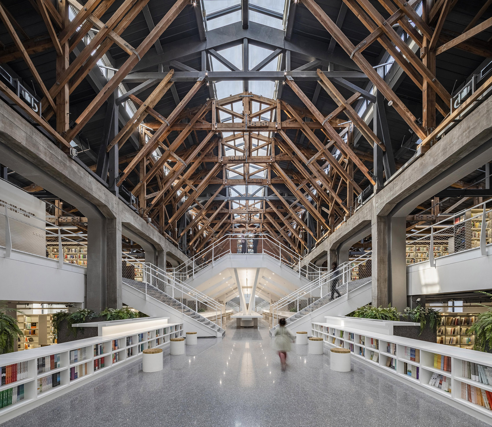 时代文仓 | 旧仓库变身社区文化中心的设计亮点-59