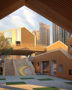 重庆 Yorkville North 幼儿园——寓教于乐的都市村落